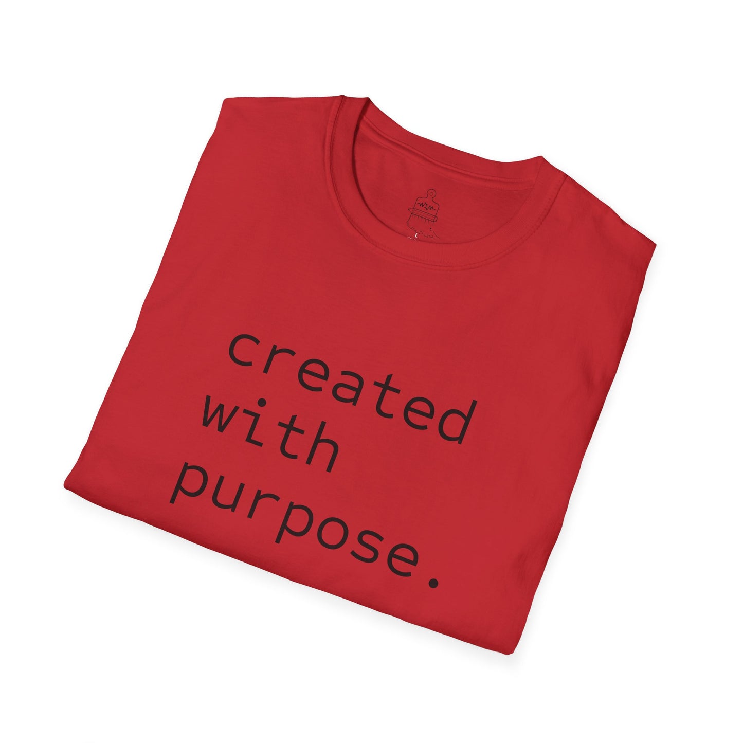 CREATED WITH PURPOSE Inspirational T-Shirt