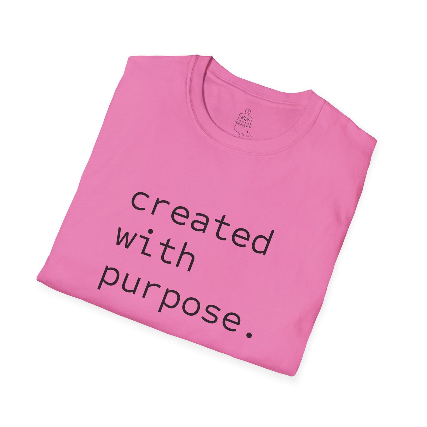 CREATED WITH PURPOSE Inspirational T-Shirt