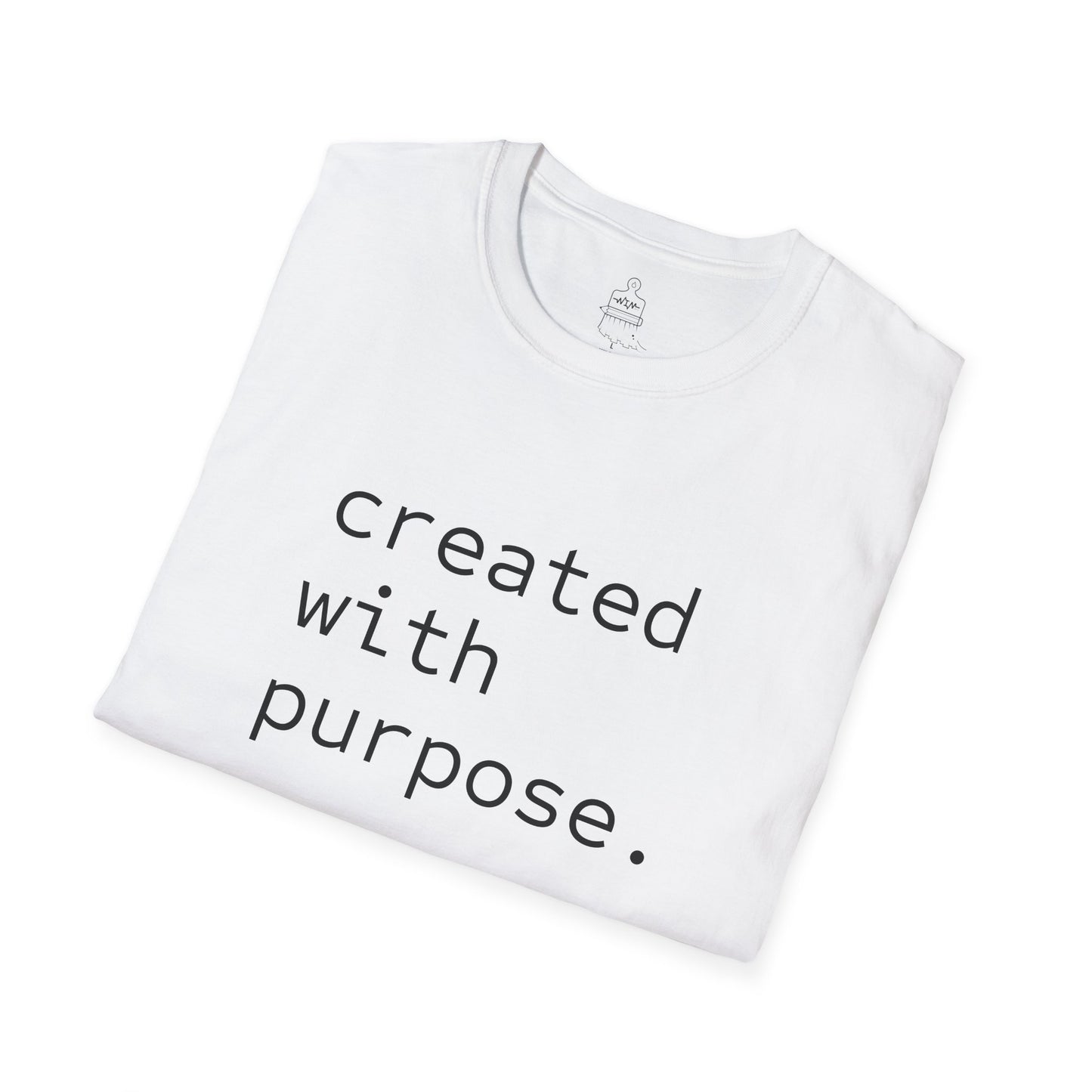 CREATED WITH PURPOSE Inspirational T-Shirt