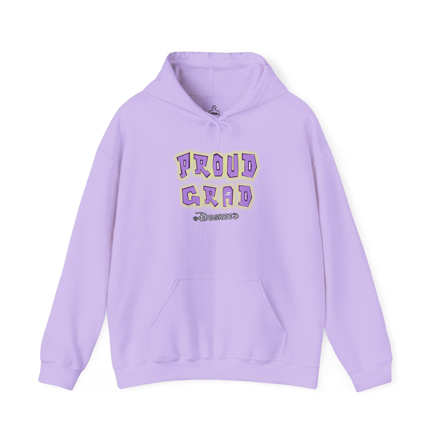 PROUD GRAD Hooded Sweatshirt - Celebrate Graduation in Style