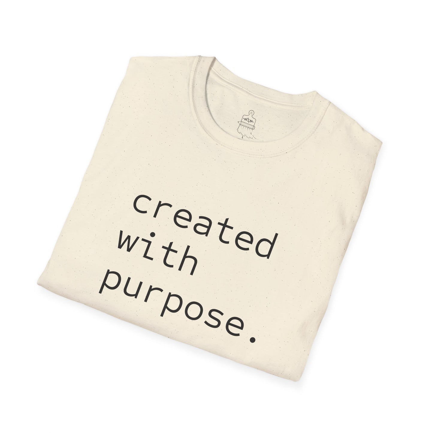 CREATED WITH PURPOSE Inspirational T-Shirt